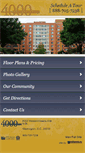 Mobile Screenshot of 4000massaveapts.net